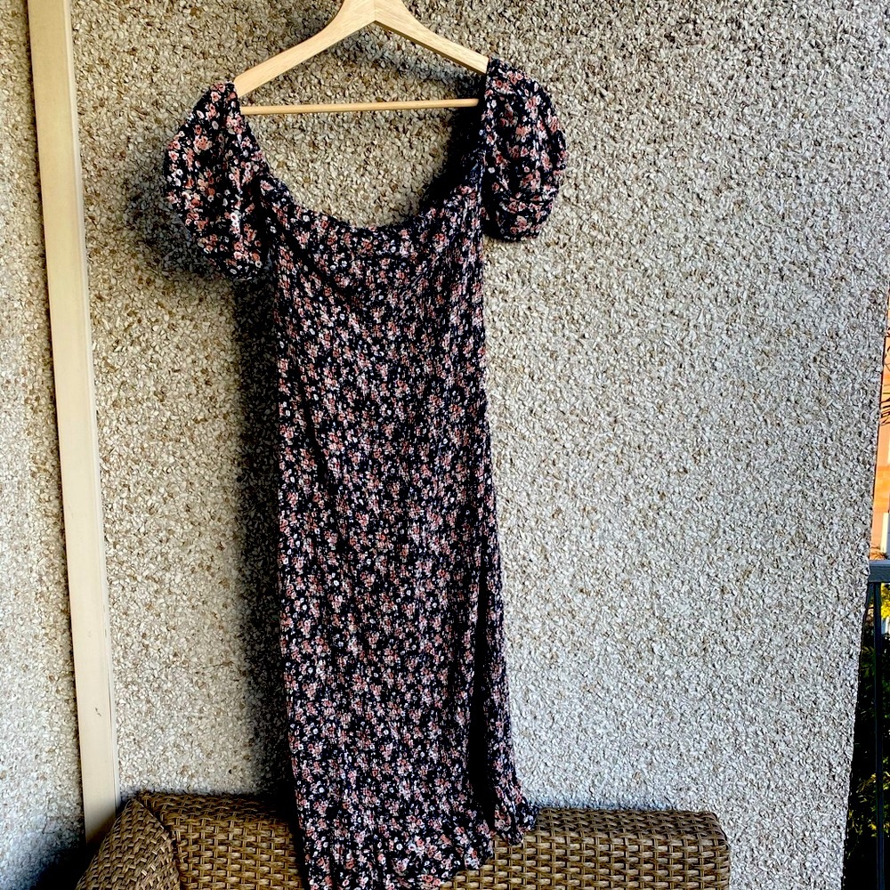 Sleeveless/puff sleeve ABERCOMBIE medium bodycon